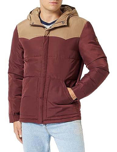 Wrangler Herren Puffer Jacket, DAHLIA, XL EU von Wrangler