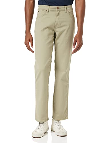 Wrangler Herren REGULAR FIT Straight Leg Hose, Beige (Beige Beige), W40/L32 von Wrangler