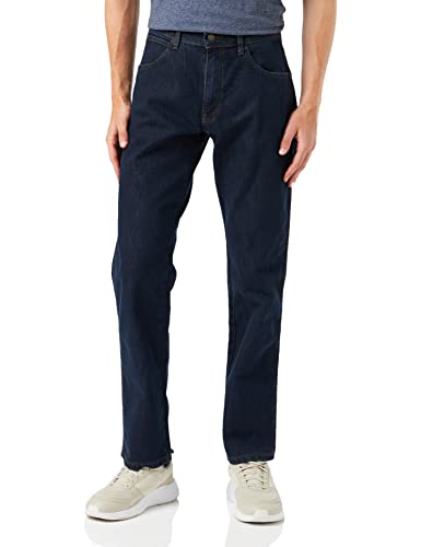 Wrangler Herren Regular Fit Jeans, Blau, 30W / 30L EU von Wrangler