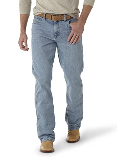 Wrangler Herren Retro Relaxed Fit Boot Cut Jeans, Crest, 34W / 30L von Wrangler