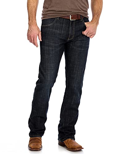 Wrangler Herren Retro Slim Fit Boot Cut Jeans, DAX, 30W / 32L von Wrangler