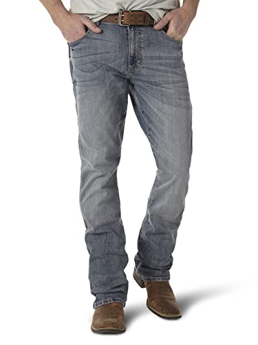 Wrangler Herren Retro Slim Fit Boot Cut Jeans, Greeley, 33W / 32L von ALL TERRAIN GEAR X Wrangler