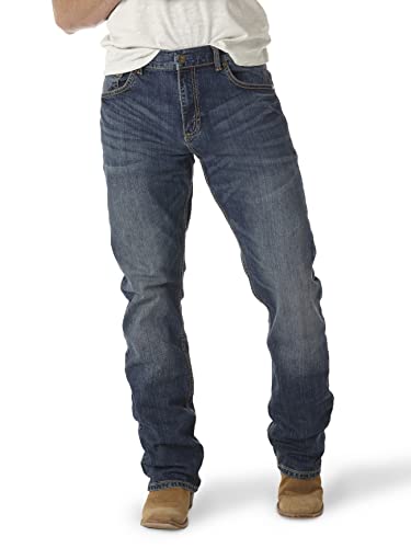 Wrangler Herren Retro Slim Fit Boot Cut Jeans, Layton, 29W / 34L von Wrangler