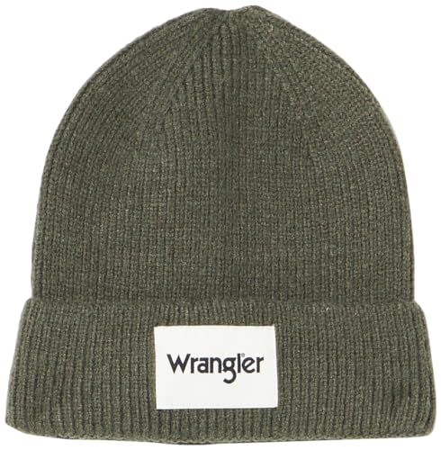 Wrangler Herren Rib Beanie Hat, DUSTY OLIVE, Einheitsgr e EU von Wrangler