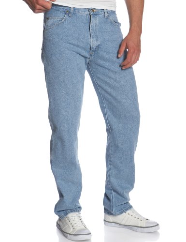 Wrangler Herren Rugged Wear Classic Fit Jeans - Blau - 34W / 36L von Wrangler
