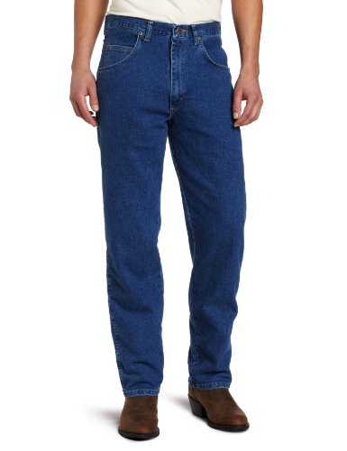 Wrangler Herren Rugged Wear Regular Fit Stretch Jeans, Stonewashed, 62W x 30L von Wrangler