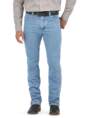 Wrangler Herren Slim Fit Cowboy-Schnitt Jeans, Antik Wash, 31W / 36L von Wrangler