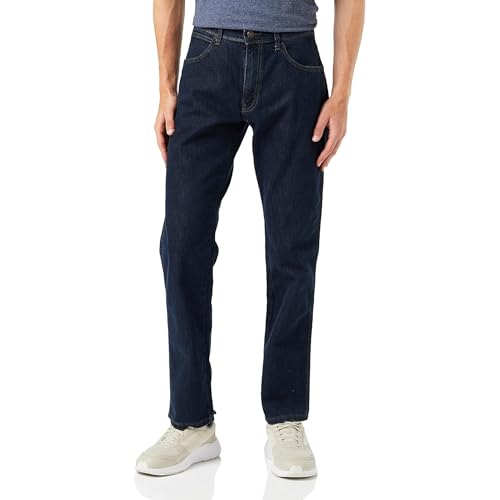 Wrangler Herren Durables Regular Fit Jeans, Darkstone Blue, 34W / 34L von Wrangler
