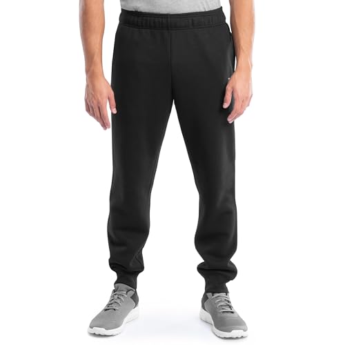 Wrangler Herren Tapered Sweatpants with Back Zip Pocket Arbeitshose, Schwarz, Groß von Wrangler