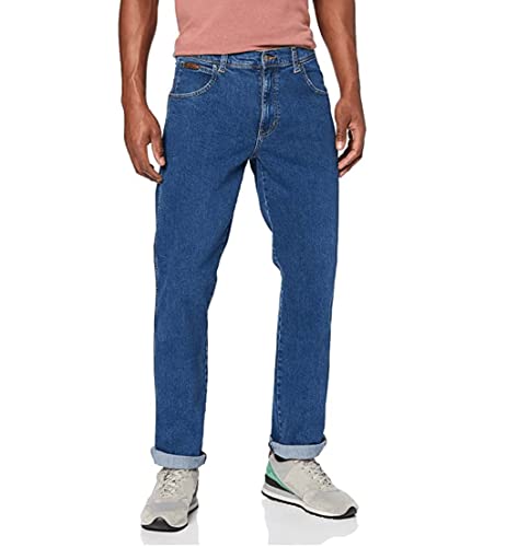 Wrangler Herren Texas Low Stretch Straight Jeans, Best Rocks, 34W / 32L von Wrangler