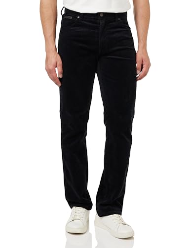 Wrangler Herren Texas Pants, Real Black, 32W 30L EU von Wrangler