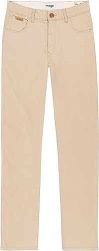 Wrangler Herren Texas Slim 822-Jeans, Beige, 34W x 32L von Wrangler