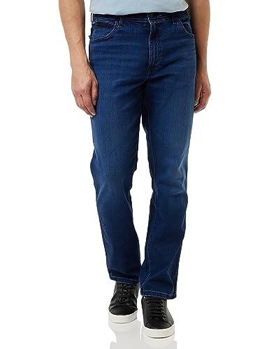 Wrangler Herren Texas Slim Jeans, Apollo, 34W 34L EU von Wrangler
