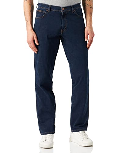 Wrangler Herren Texas Slim Pants, Blue (Cross Game 11U), 34W / 32L von Wrangler