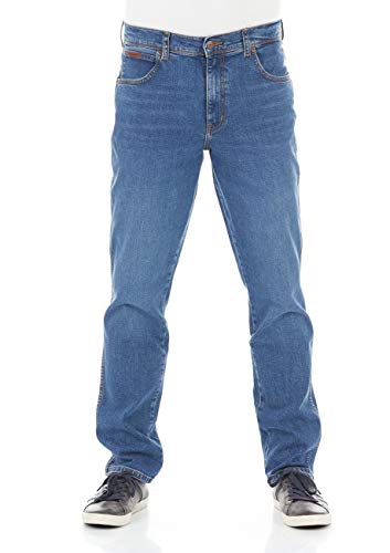 Wrangler Herren Texas Slim Jeans, Blue (Game On E), 30W / 34L von Wrangler