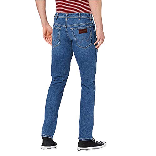 Wrangler Herren Texas Slim Jeans, Blue (Game On E), 36W / 34L von Wrangler