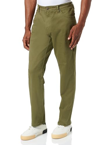 Wrangler Herren Texas Slim Pants, Militare Green, 34W 32L EU von Wrangler