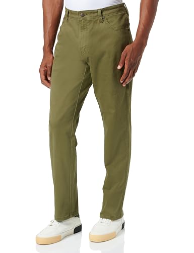 Wrangler Herren Texas Slim Pants, Militare Green, 36W 32L EU von Wrangler