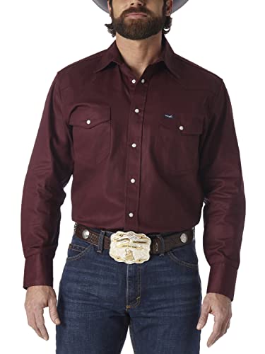 Wrangler Herren MS70719 Arbeitshemd, Red Oxide, 4X von Wrangler