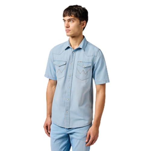 Wrangler Herren Western Shirt, Authentic Tint, XL EU Wrangler Herren Western Shirt, Authentic Tint, XL EU von Wrangler