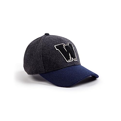 Wrangler Herren Wool Cap, DARK GREY MELEE, Einheitsgr e EU von Wrangler