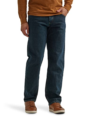 Wrangler Authentics Herren Klassische Baumwolljeans mit 5 Taschen und lockerer Passform Jeans, Sturm, 38W / 28L von Wrangler Authentics