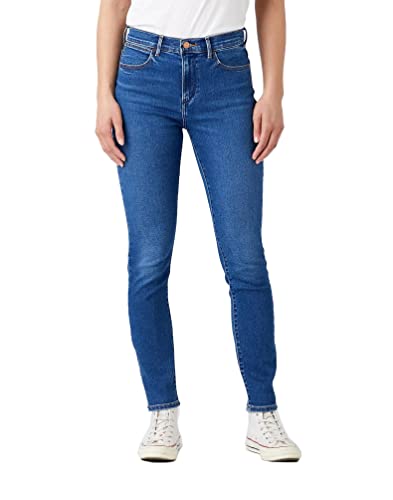 Wrangler High Rise Skinny , Jeans Homme , Camélia , 27W / 32L von Wrangler