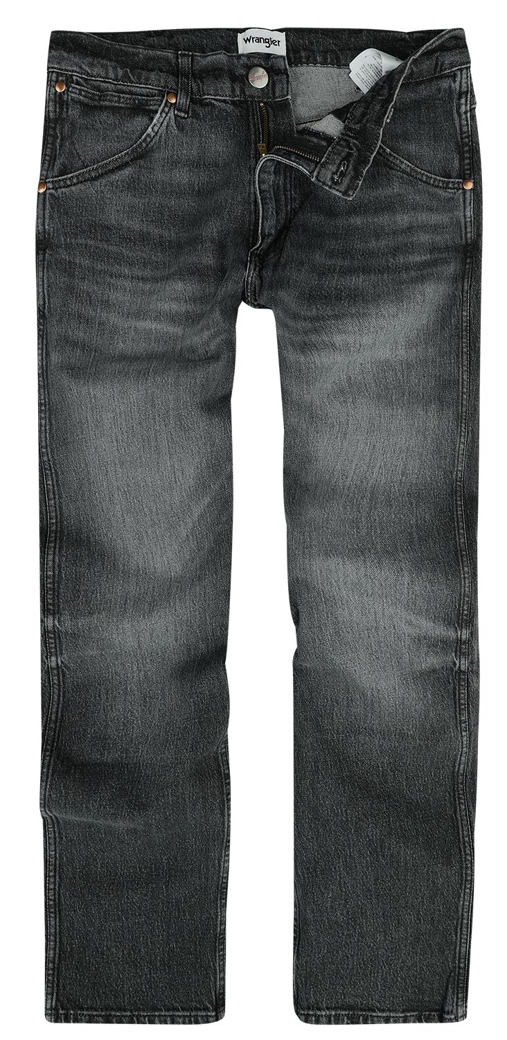 Wrangler Jeans - 11MWZ Marshall - W30L32 bis W38L34 - für Männer - Größe W36L34 - schwarz von Wrangler
