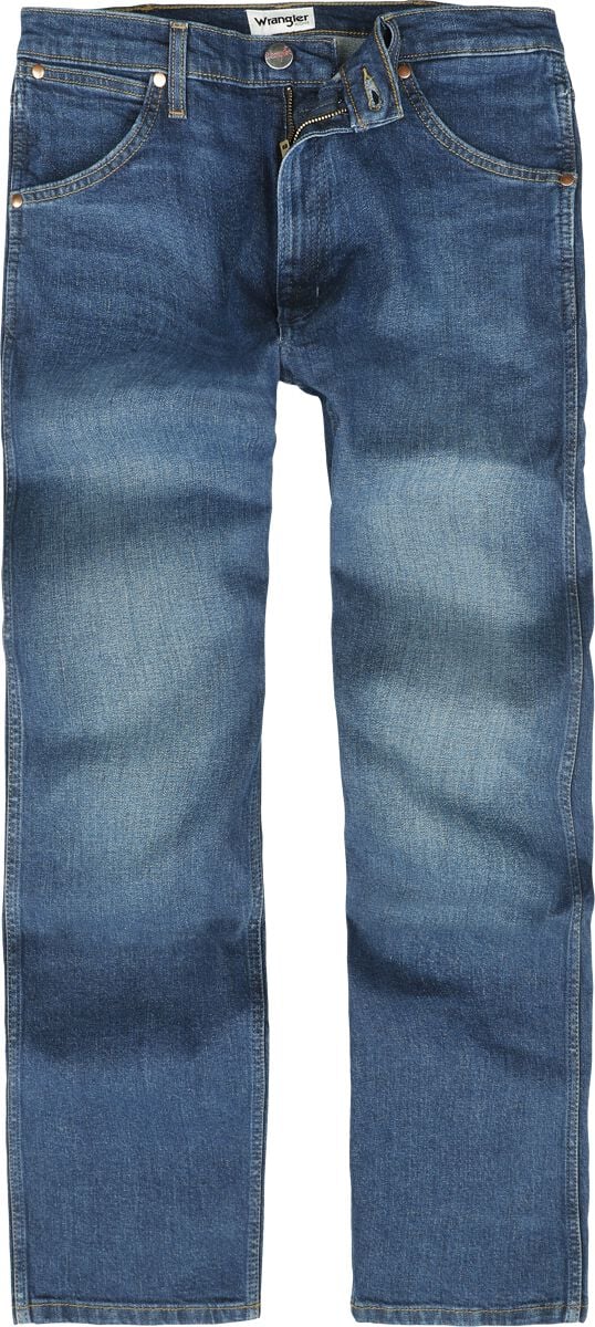 Wrangler Jeans - 11MWZ Rinse - W31L32 bis W34L34 - für Männer - Größe W31L32 - blau von Wrangler