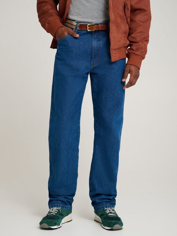 Wrangler Jeans - Stranger Things 13MWZ Wrangler Blue - W28L32 bis W36L32 - für Männer - Größe W30L32 - blau von Wrangler