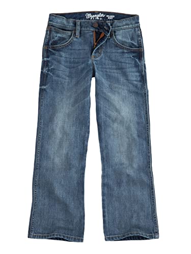 Wrangler Jungen Retro Relaxed Fit Boot Cut Jeans, Greeley, 10 Slim von Wrangler