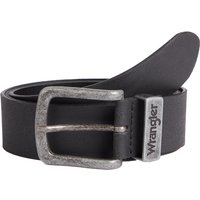 Wrangler Leder Gürtel - Basic Metal - Loop von Wrangler