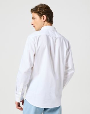 Wrangler Long Sleeve Shirt White Oxford Größe 3XL Wrangler Long Sleeve Shirt White Oxford Größe 3XL von Wrangler