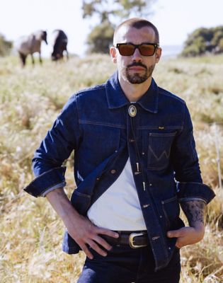 Wrangler Made In Chef Jacket Rinse Wash Größe XS Wrangler Made In Chef Jacket Rinse Wash Größe XS von Wrangler