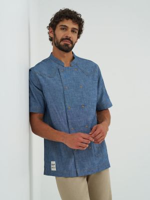 Wrangler Made In Chef Shirt Chambray Größe XS Wrangler Made In Chef Shirt Chambray Größe XS von Wrangler