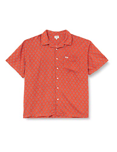 Wrangler Men's 1 PKT Resort Shirt, Red, Medium von Wrangler