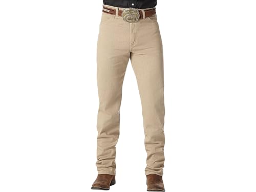 Wrangler Herren 13MWZ Cowboy Cut Original Fit Jeans, Hellbraun, 42W / 34L von Wrangler