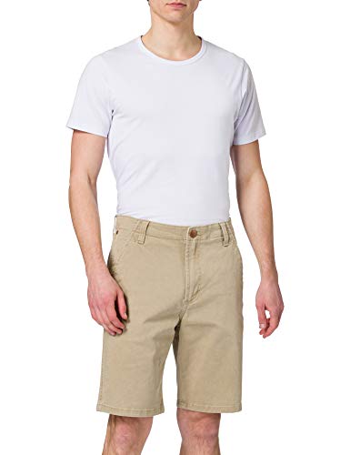 Wrangler Men's Casey Chino Casual Shorts, Saddle, 30W von Wrangler