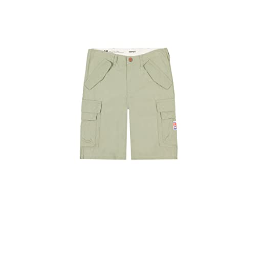 Wrangler Men's Casey Cargo Shorts, Green, 40 von Wrangler