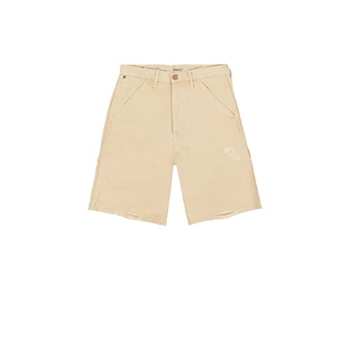 Wrangler Men's Casey Utility Shorts, Beige, 31 von Wrangler