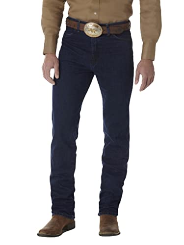 Wrangler Herren Cowboy Slim fit jeanÂ De Ajuste Delgado De Corte Vaquero Jeans, Dunkles Steinwasser, 34W / 30L EU von Wrangler