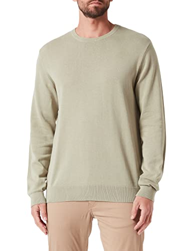 Wrangler Men's Crewneck Knit Sweater, Tea Leaf, 4XL von Wrangler