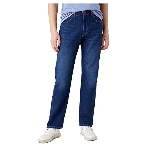 Wrangler Men's Frontier Dancing Water Jeans, Blue, W40 / L36 von Wrangler