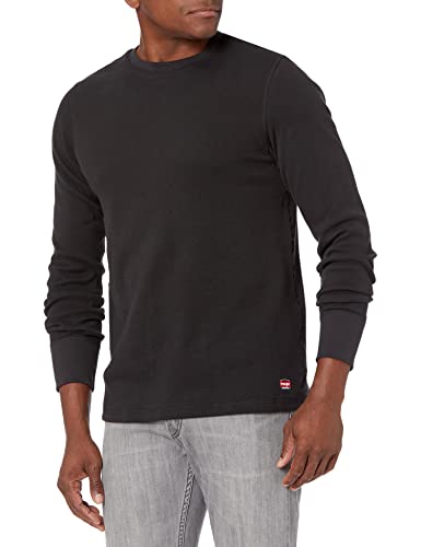 Wrangler Men's Heavyweight Cotton Thermal Top, Black, Medium von Wrangler