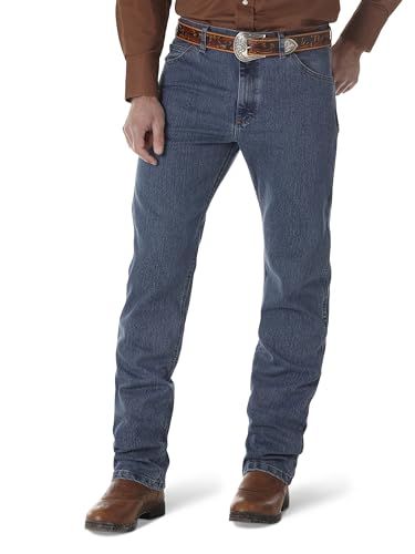 Wrangler Men's Premium Performance Cowboy Cut Reg Jean, Mid Tint, 33W x 32L von Wrangler