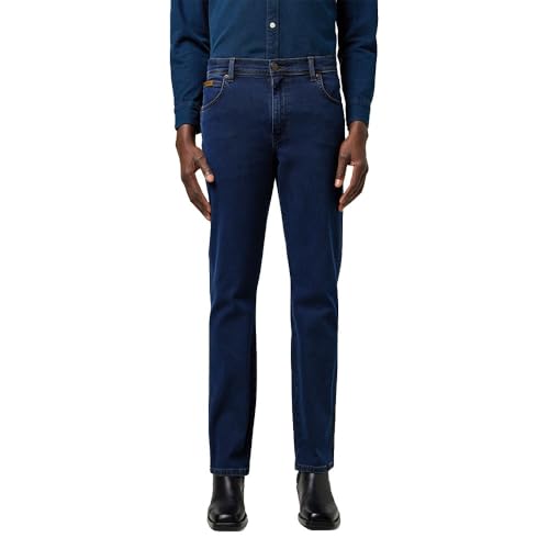 Wrangler Men's Texas Jeans, Rustic Navy, 42/32 von Wrangler