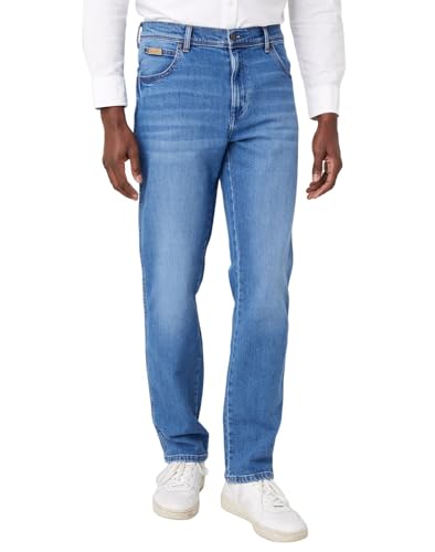 Wrangler Herren-Jeans Texas, Regular Fit, Straight Leg von Wrangler