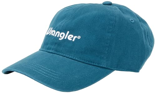 Wrangler Men's Washed Logo Cap, Hydro, Einheitsgröße von Wrangler