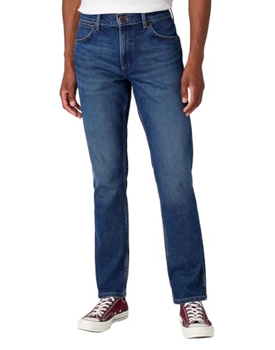 Wrangler Mens GREENSBORO, BLUE ARCADE, W36 / L32 von Wrangler