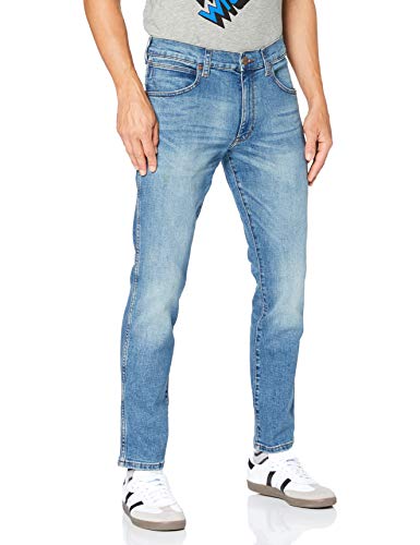 Wrangler Herren Larston Jeans, Blue Fever, 33W / 34L EU von Wrangler